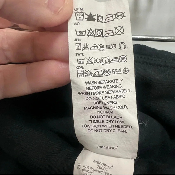 Brooks Greenlight running tights with gathered hem & 2 waist pockets size small - Picture 9 of 11